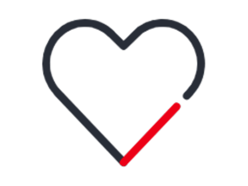 Herz als Icon